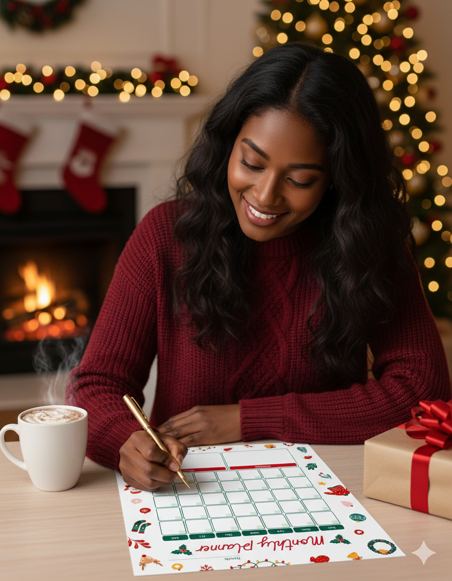 Holiday Monthly Planner