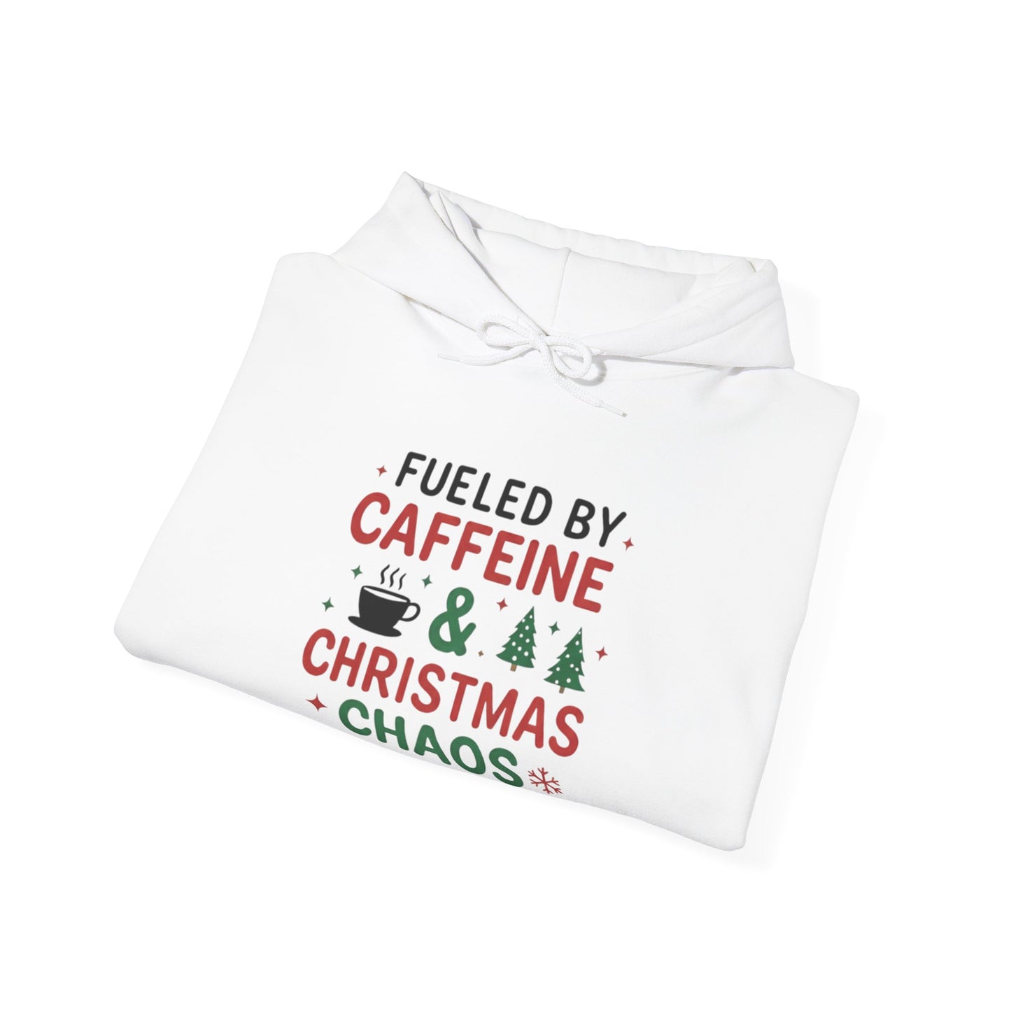 Funny Holiday  Christmas Chaos Coffee Lover Mama Hoodie