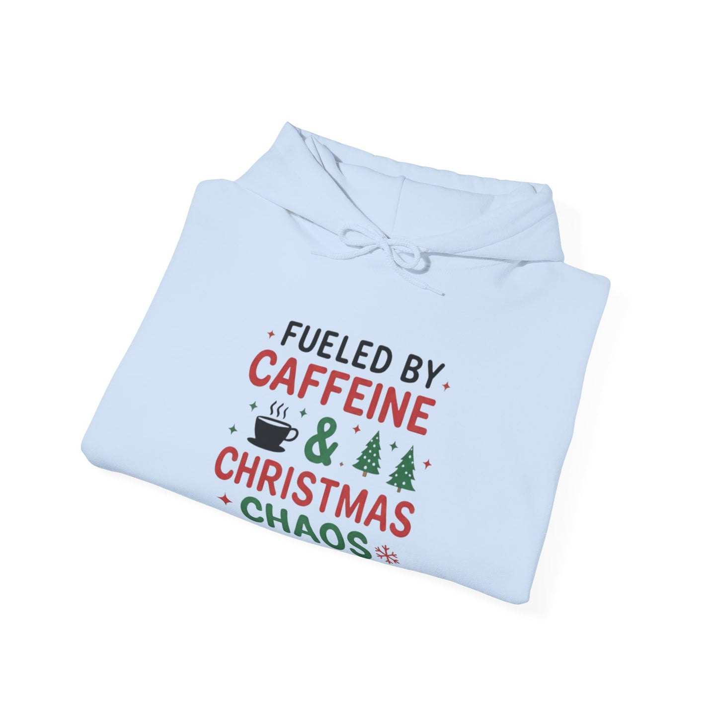 Funny Holiday  Christmas Chaos Coffee Lover Mama Hoodie