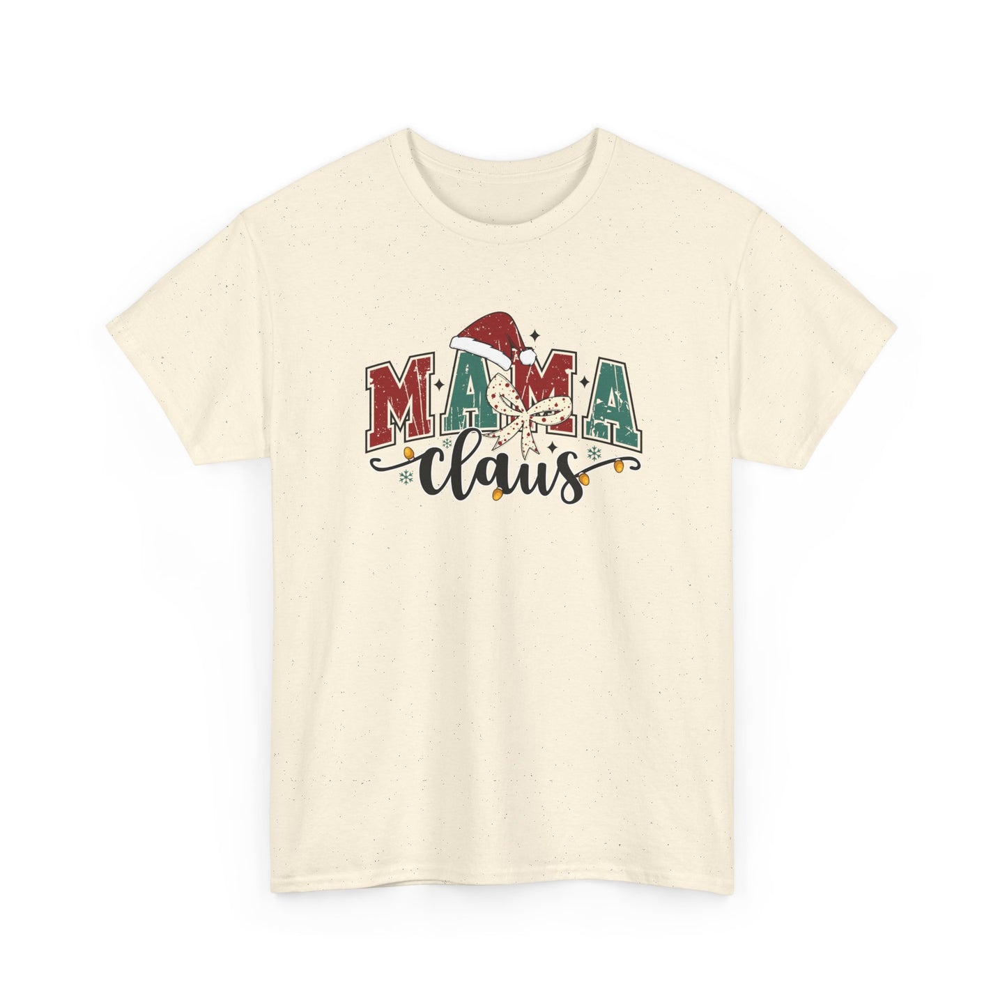 MAMA Claus T-Shirt | Cute Christmas Mom Graphic Tee