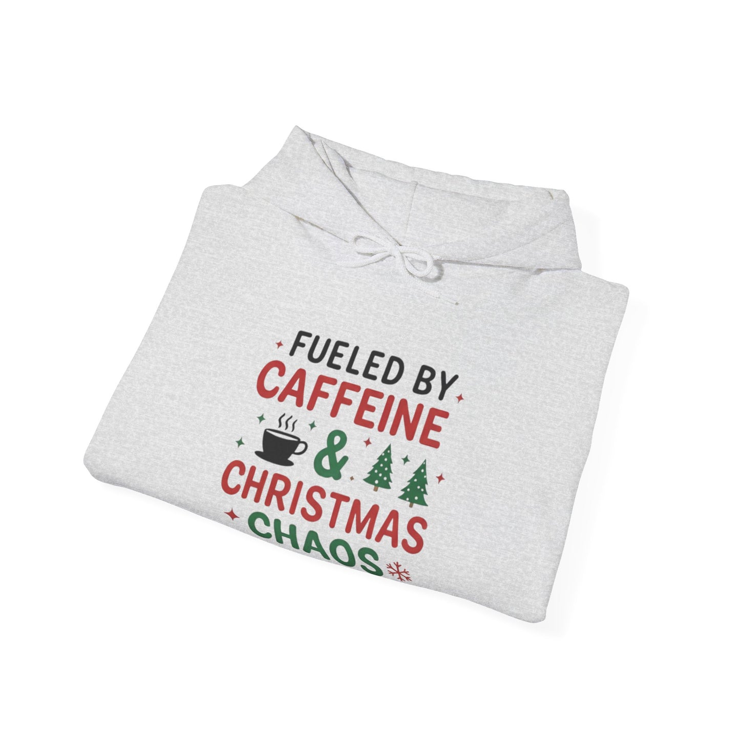 Funny Holiday  Christmas Chaos Coffee Lover Mama Hoodie