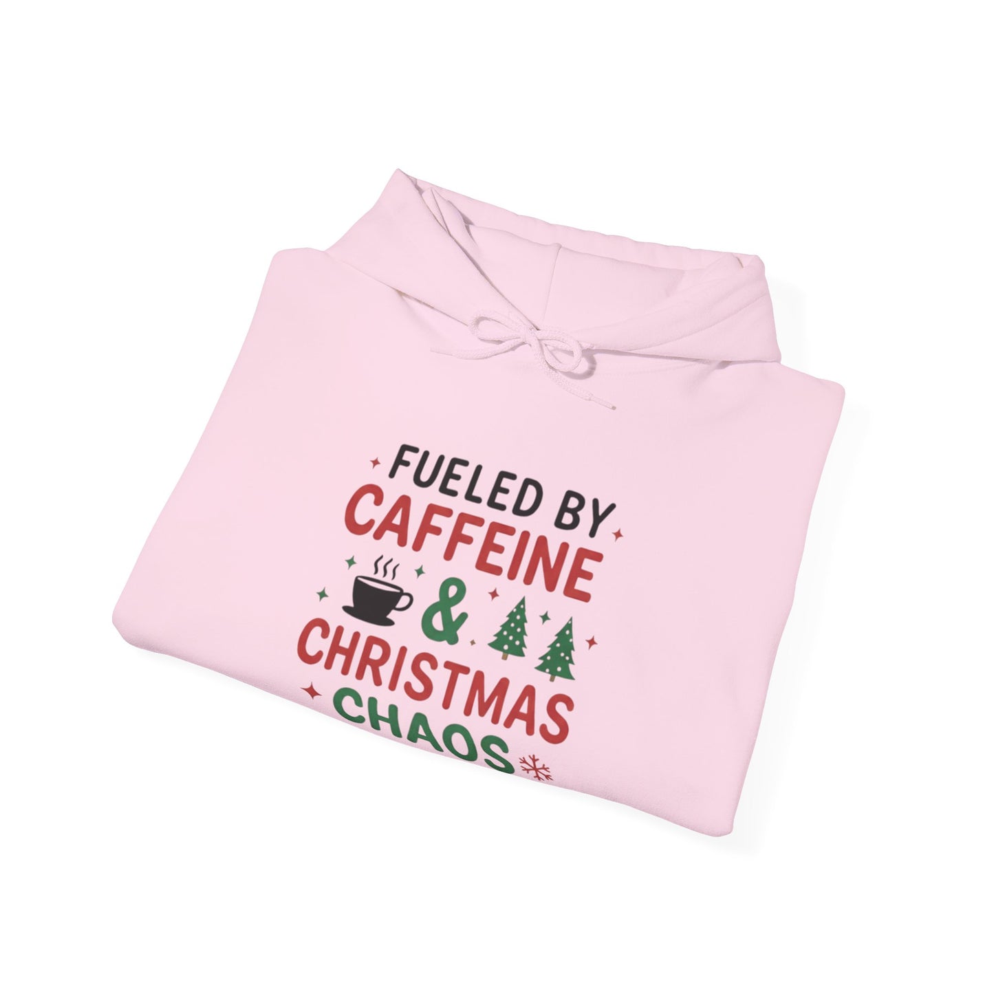Funny Holiday  Christmas Chaos Coffee Lover Mama Hoodie