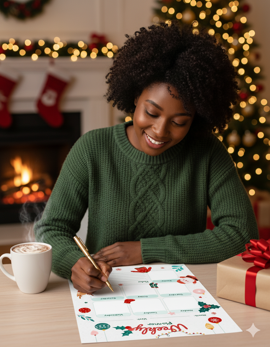 Holiday Weekly Planner